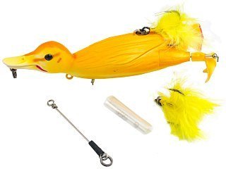 Воблер Savage Gear 3D suicide duck 150 15см 70гр 02 yellow утка купить в  интернет-магазине