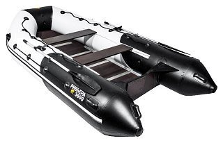 Лодка Мастер лодок Ривьера Максима 3600 СК комби черно-серая - фото 4