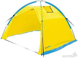 Палатка Holiday Ice 2.5 230х230 см зимняя желтая
