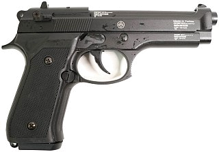 Пистолет Retay MOD92 Beretta 9мм РАК охолощенный черный - фото 2