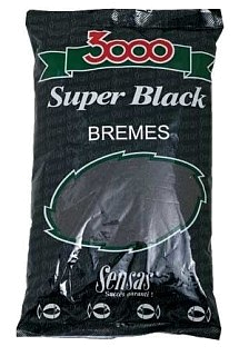 Прикормка Sensas 3000 1кг Super black bremes 