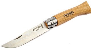 Нож Opinel 6VRI 7см нержавеющая сталь - фото 3
