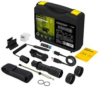 Фонарь Armytek Dobermann Extended Set теплый