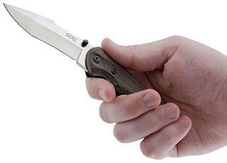 Нож SOG Kiku складной сталь AUS8 рукоять микарта - фото 6