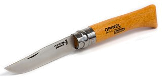 Нож Opinel 10VRN 10см углеродистая сталь - фото 1