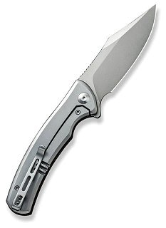 Нож Civivi Sinisys Flipper Knife Micarta With Steel Lock Side Handle (3.7" 14C28 - фото 2