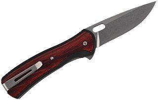 Нож Buck Vantage Avid Rosewood складной сталь 420НС рукоять древесный пластик - фото 2