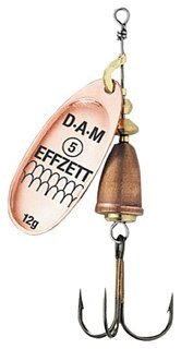 Блесна Effzett Executor Spinner №1 3гр Sinking copper