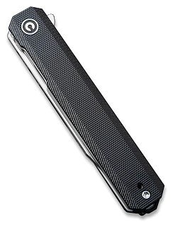Нож Civivi Chronic Flipper Knife G10 Handle (3.22" 9Cr18MoV Blade) black  - фото 5