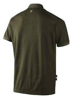 Рубашка поло Harkila Gerit polo shirt dark olive - фото 2