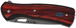 Нож Buck Vantage Avid Rosewood складной сталь 420НС рукоять древесный пластик - фото 8