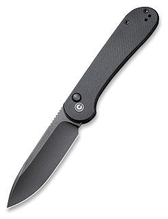 Нож Civivi Elementum Button Lock Knife G10 Handle (3.47" 14C28N Blade) black  - фото 3