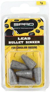 Груз SPRO Lead Bullet Sinker 5,2 гр - фото 2