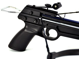 Арбалет-пистолет Man Kung MK-50A1/5PL пластик черный 5 стрел - фото 3