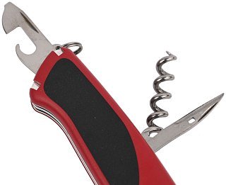 Нож Victorinox RangerGrip 61 130мм красно-черный - фото 5